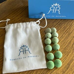 Rebecca de Ravenel bon bon earrings silk ombre 6 drop